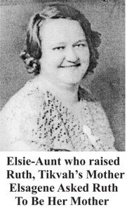 Portrait of Aunt Elsie Elsagene Tikvah Reincarantion Evidence