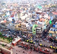 An Image of the Aerial view of New Delhi - India IISIS Reincarnation Case
